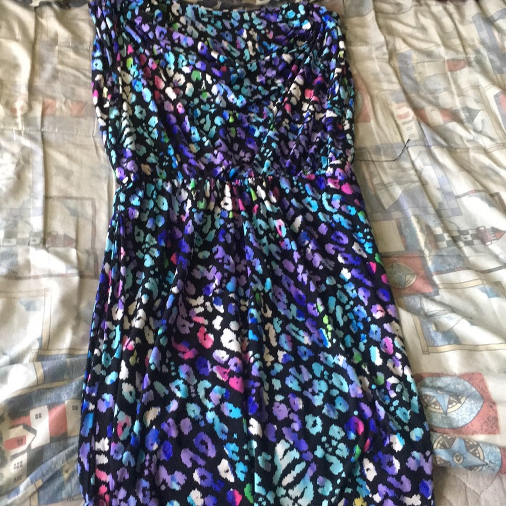 Galaxy cheetah dress